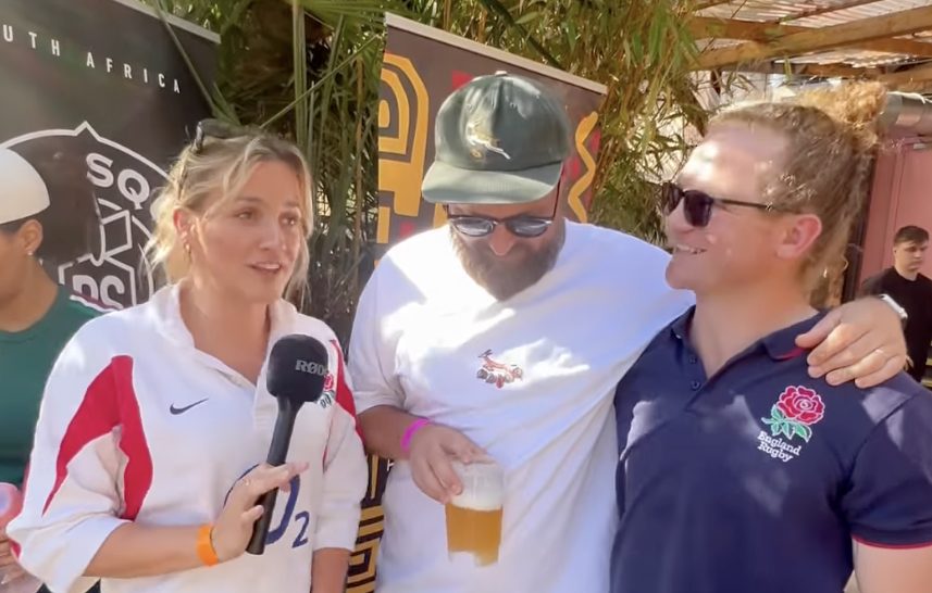 Three England Fans