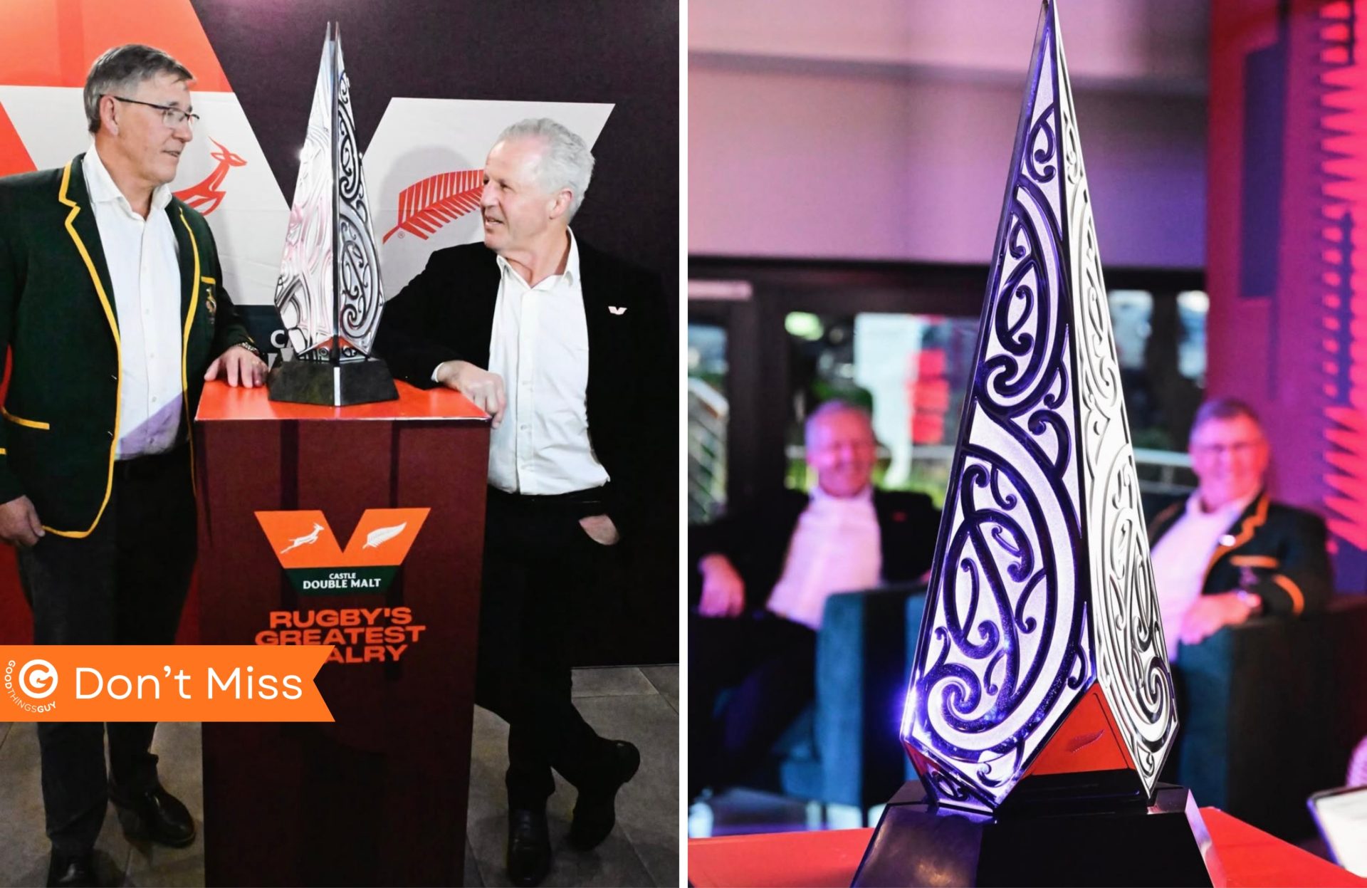 Rugby’s Greatest Rivalry Gets a Trophy of its Own