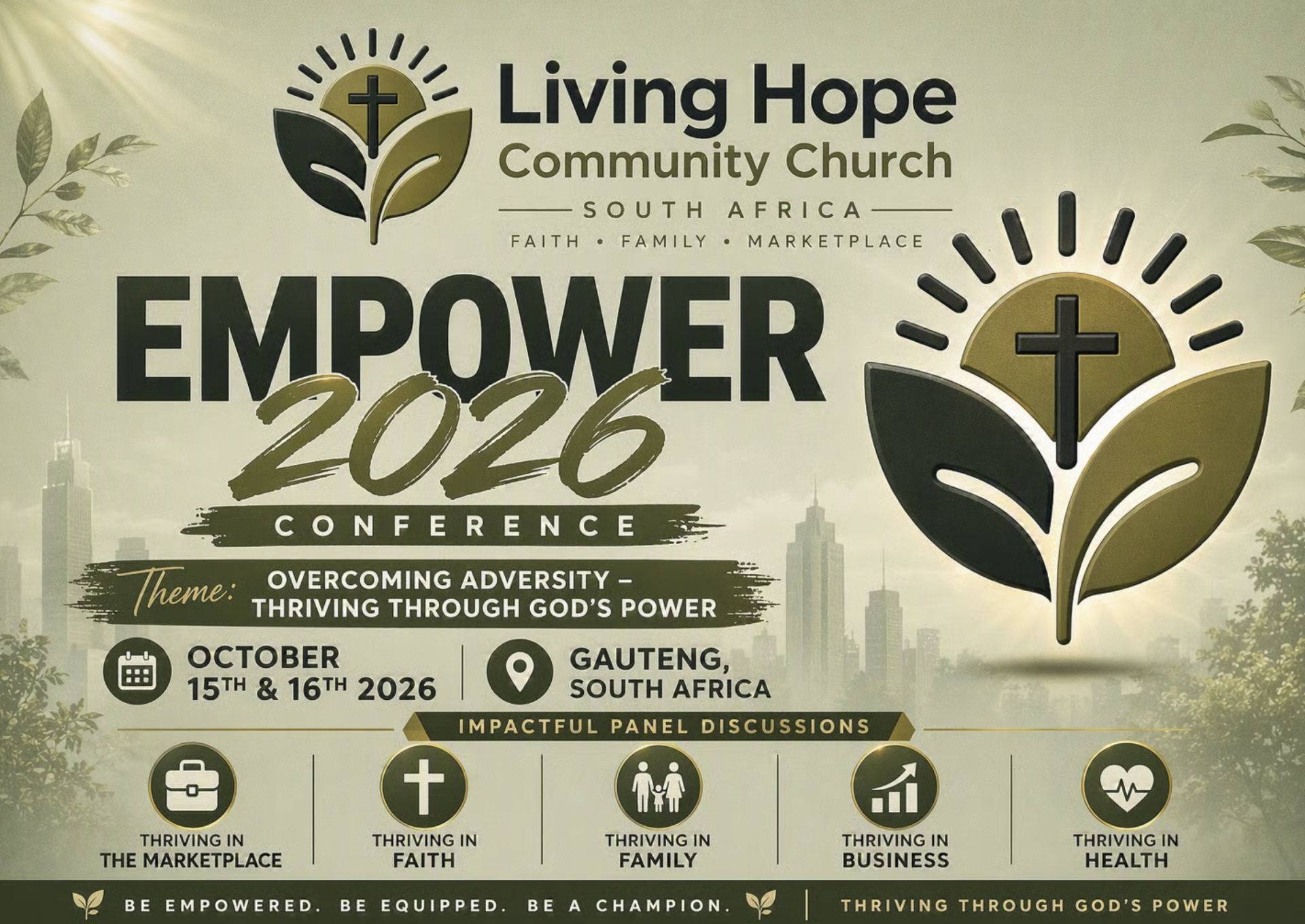 The Fake Church Scam is Back… And This Time it’s in South Africa - Living Hope Community Church, Empower 2026 Conference, Church Scam, Fake Church Scam