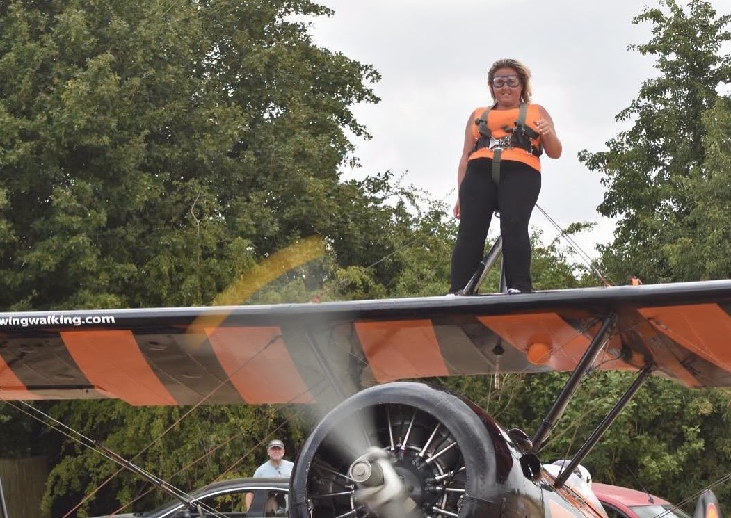 Brave Fundraisers Take to the Skies