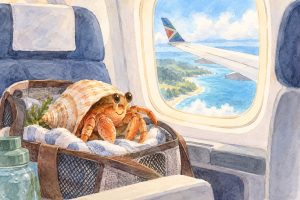 A Tiny Crab, a Very Big Adventure and a Happy Ending