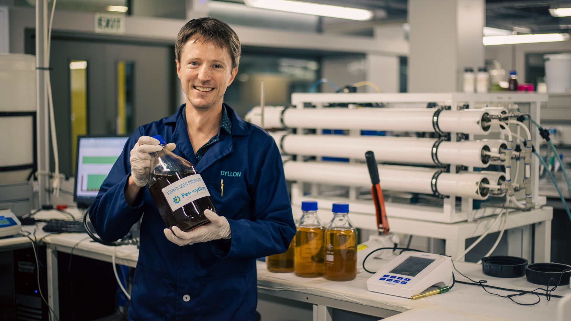 Turning Pee into a Possibility! South African Engineer Up for R1 Million Prize!