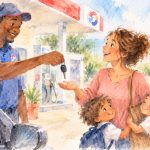 The Petrol Attendant Who Saved the School Run