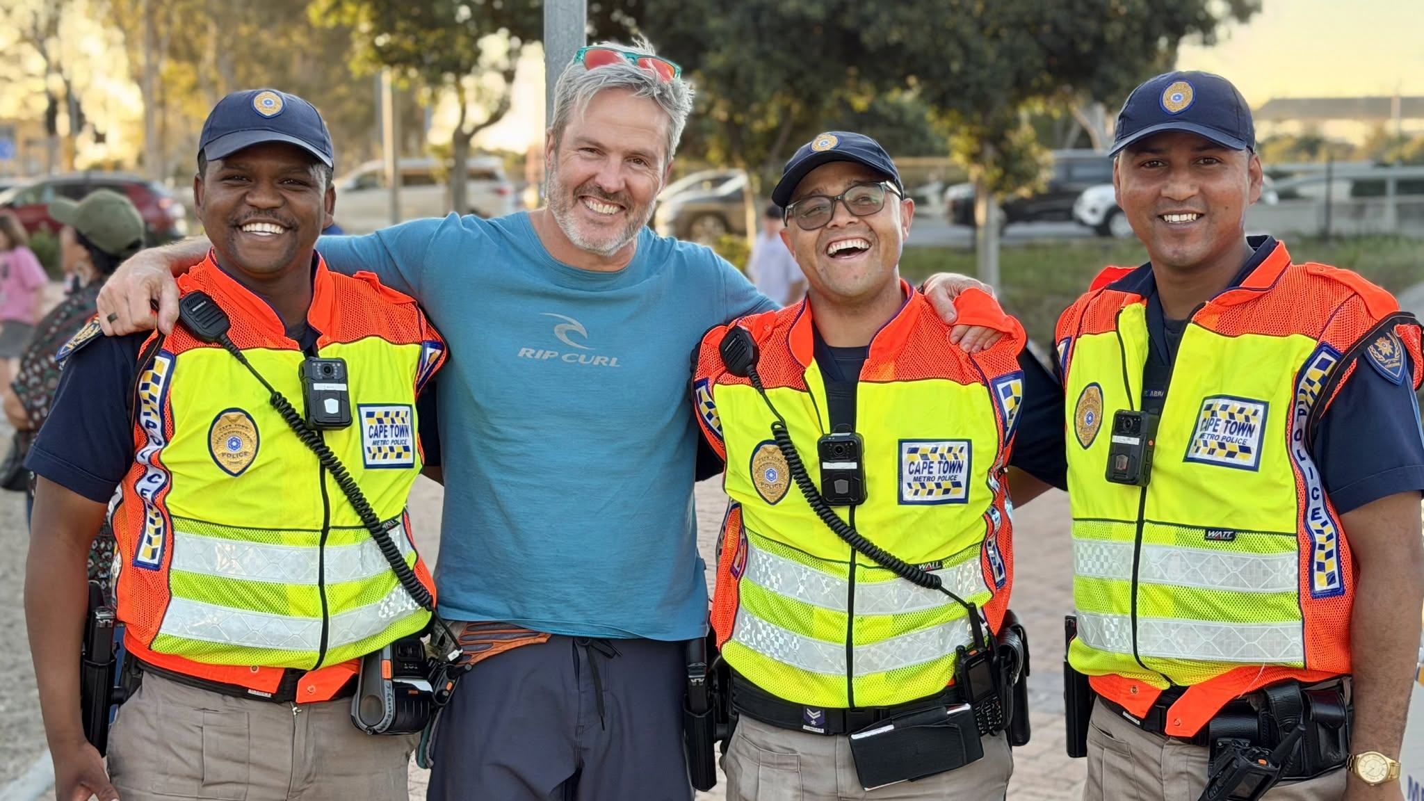 Cape Town Metro Police Officers Go Viral for a Wonderful Act of Kindness