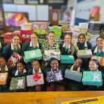 114 Santa Shoeboxes