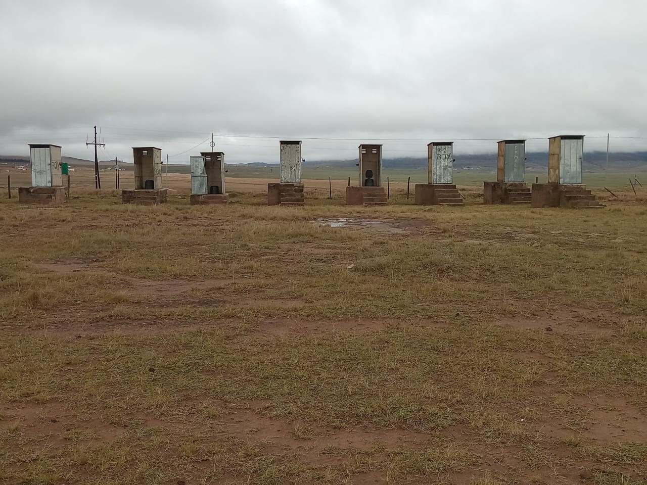 School toilets 220 Eastern Cape Learners