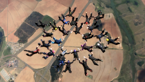 Twenty-Six Skydivers