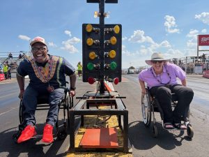 Wheelchair Racers Steal the Show at Tarlton Raceway