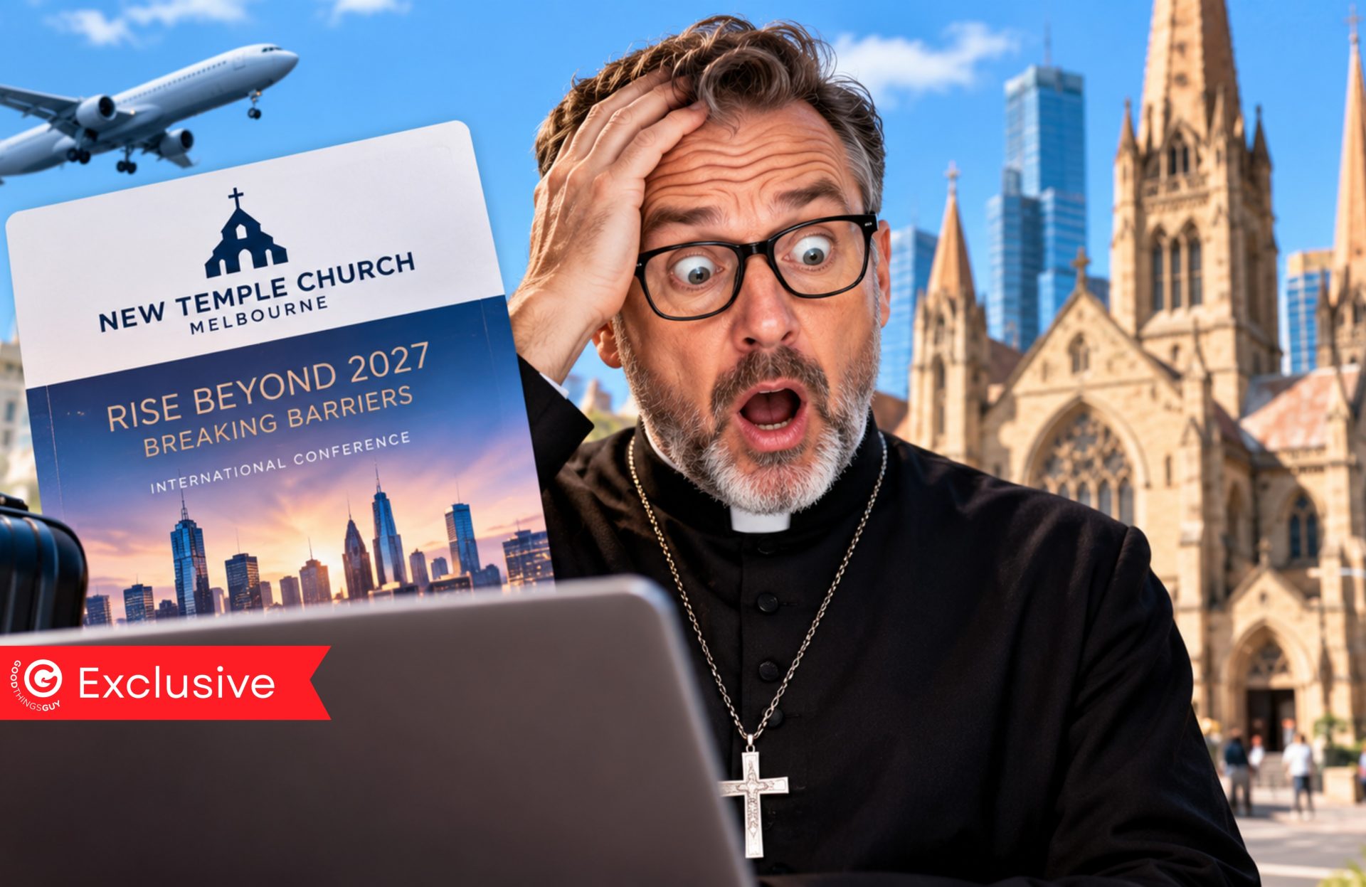 New Temple Church Melbourne | The Church Speaker Scam is Back… And My Old Article Just Saved Another Speaker!