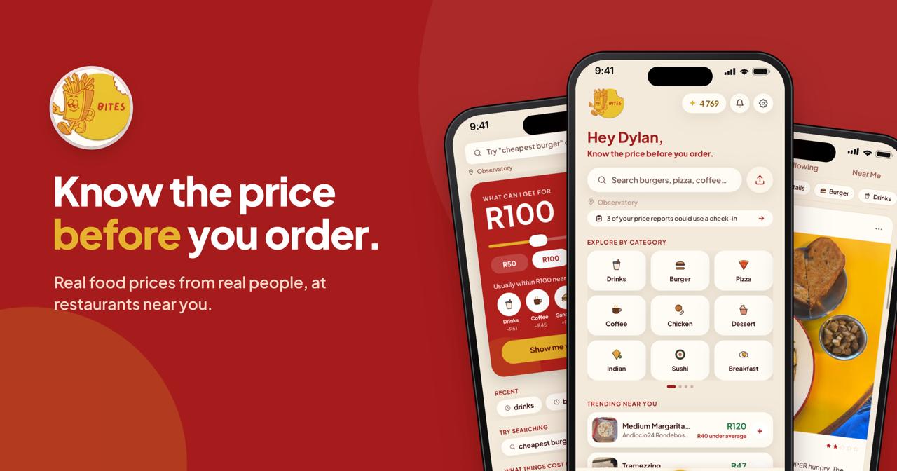 Bite - Price Compare | Meet the 20-Year-Old Helping South Africans Find Cheaper Food!
